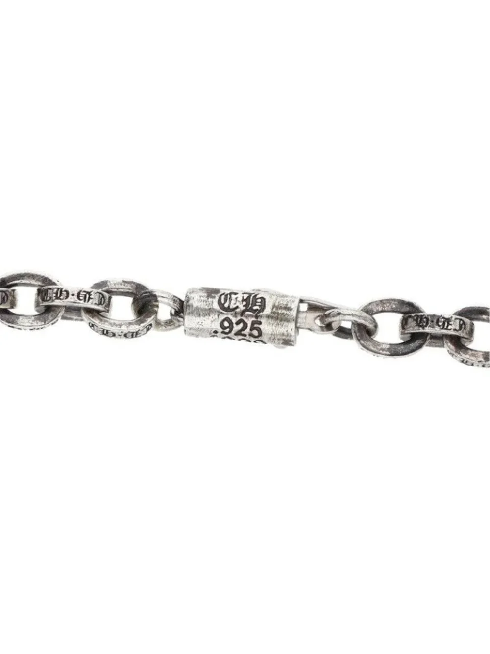 Chrome Hearts Paper Chain 16 Silver Necklace